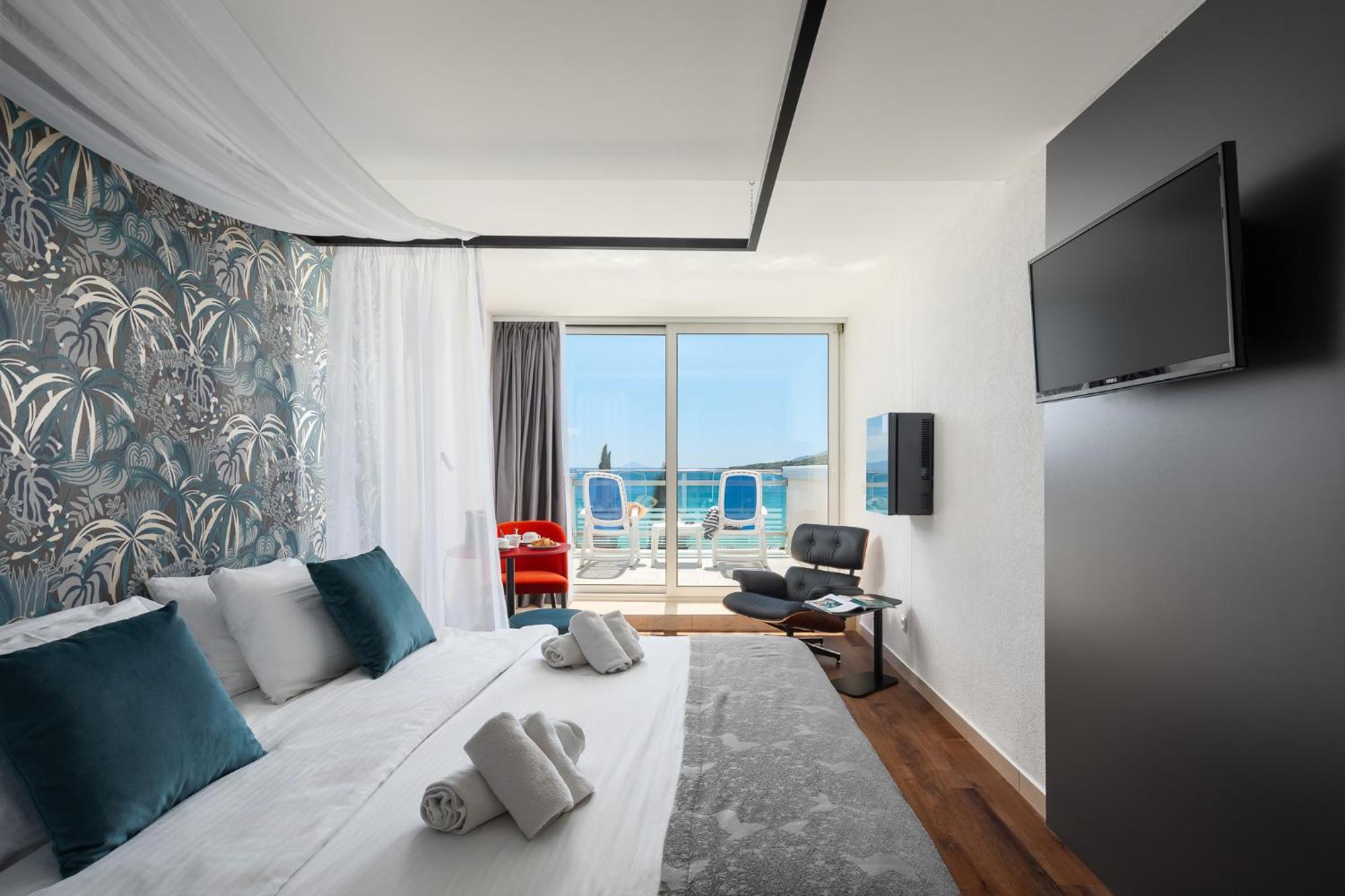 Hotel Mimosa Lido Palace - Maslinica Hotels & Resorts Rabac Eksteriør bilde